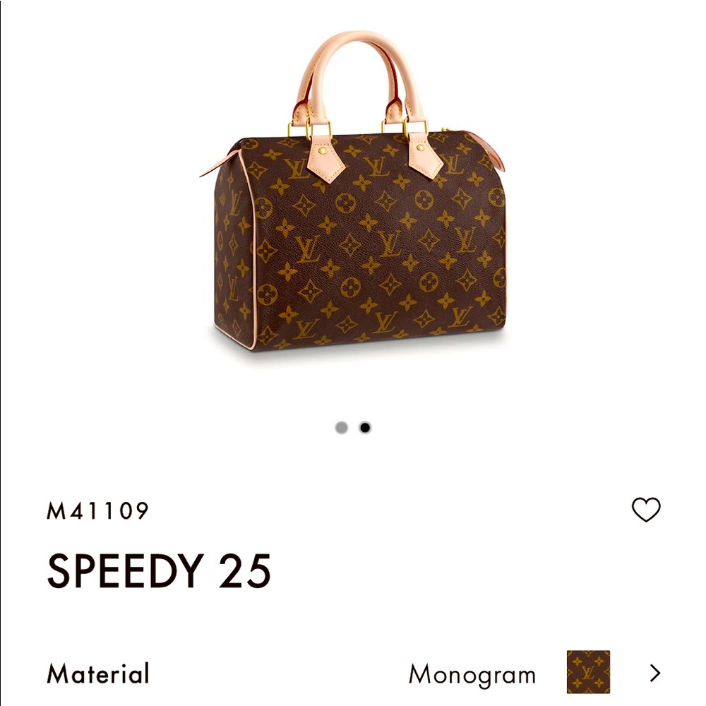 SOLD!!!! Auth Louis Vuitton Speedy 25 Satchel